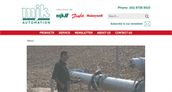 Desktop Screenshot of mjkautomation.com